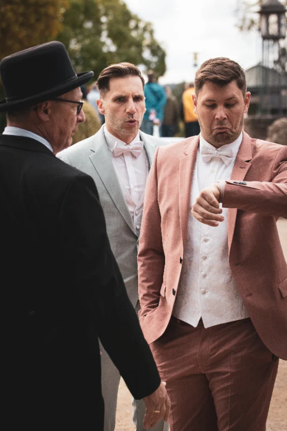 Hochzeit — Emotion, hochkant